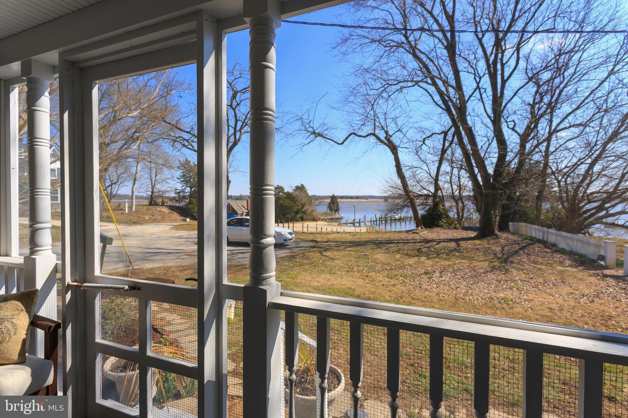 5560 Quaker Neck Landing Road Chestertown, MD 21620 - Photo 21 of 21 looking upriver from the porch
