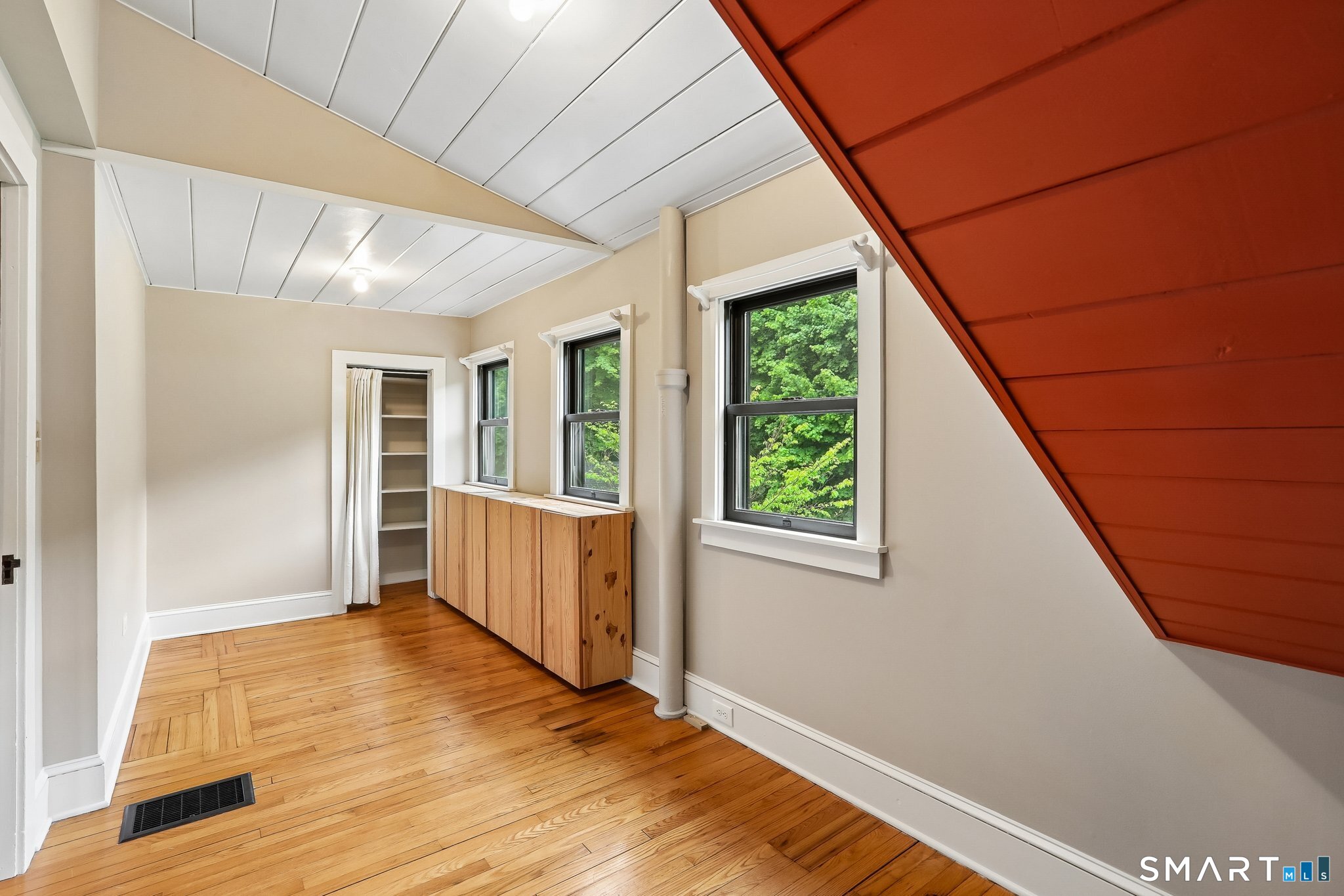 349 Litchfield Road New Milford, CT 06776 - Photo 19 of 27 a view of an entryway with wooden floor and door