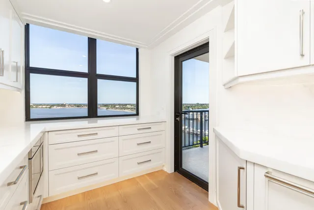 a view of front door