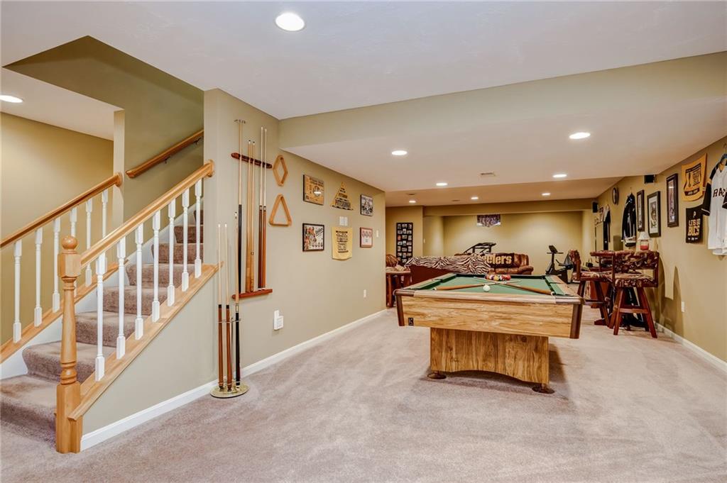 201 Maple Ridge Drive Canonsburg, PA 15317 - Photo 14 of 25 Finished Rec Room