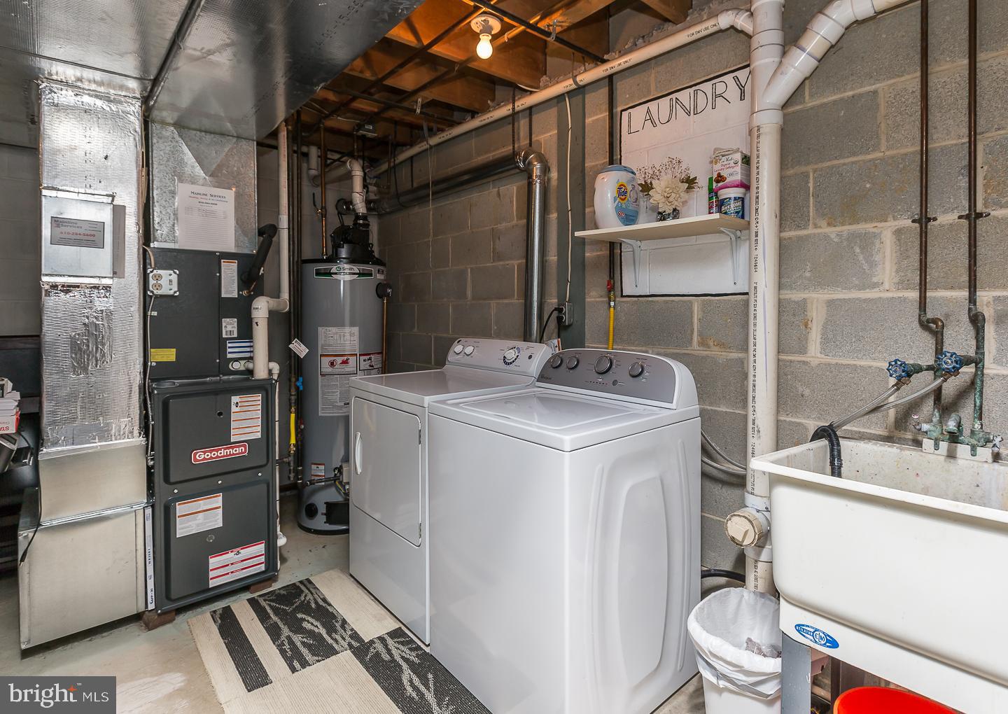 1943 Oak Leaf Lane Holmes, PA 19043 - Photo 33 of 38 utility room behind finished area of basement