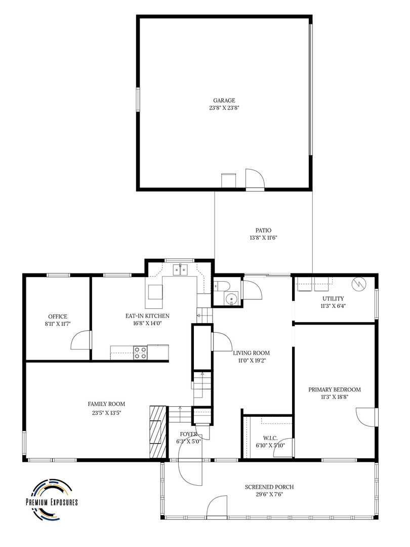808 South Longview Road Monticello, IL 61856 - Photo 40 of 41 a picture of a floor plan