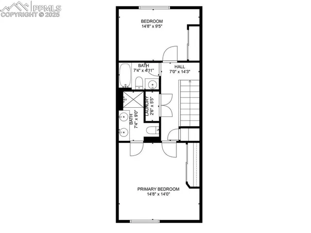 a picture of a floor plan