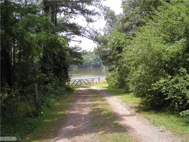 445 Bell Branch Road Mocksville, NC 27028 - Photo 5 of 15 Land. Road with Easement to Watershed Lake