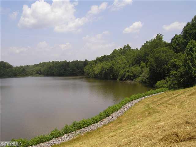 445 Bell Branch Road Mocksville, NC 27028 - Photo 8 of 15 Land. Overlooking lake and land on Lot 1