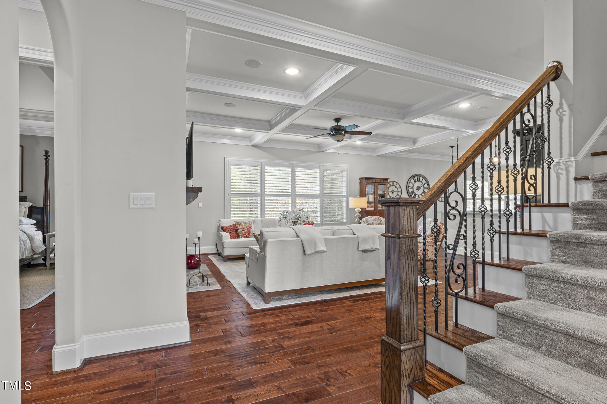 610 Hawks Ridge Court Apex, NC 27539 - Photo 9 of 43 Staircase