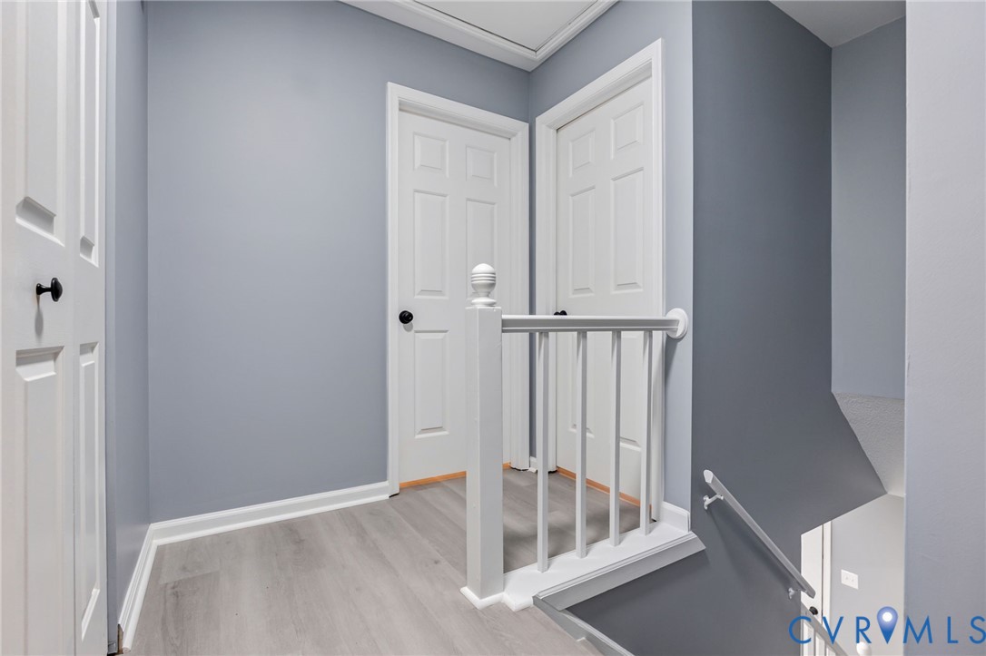 17416 Chemin Road Petersburg, VA 23803 - Photo 15 of 29 an empty room with wooden floor and entryway