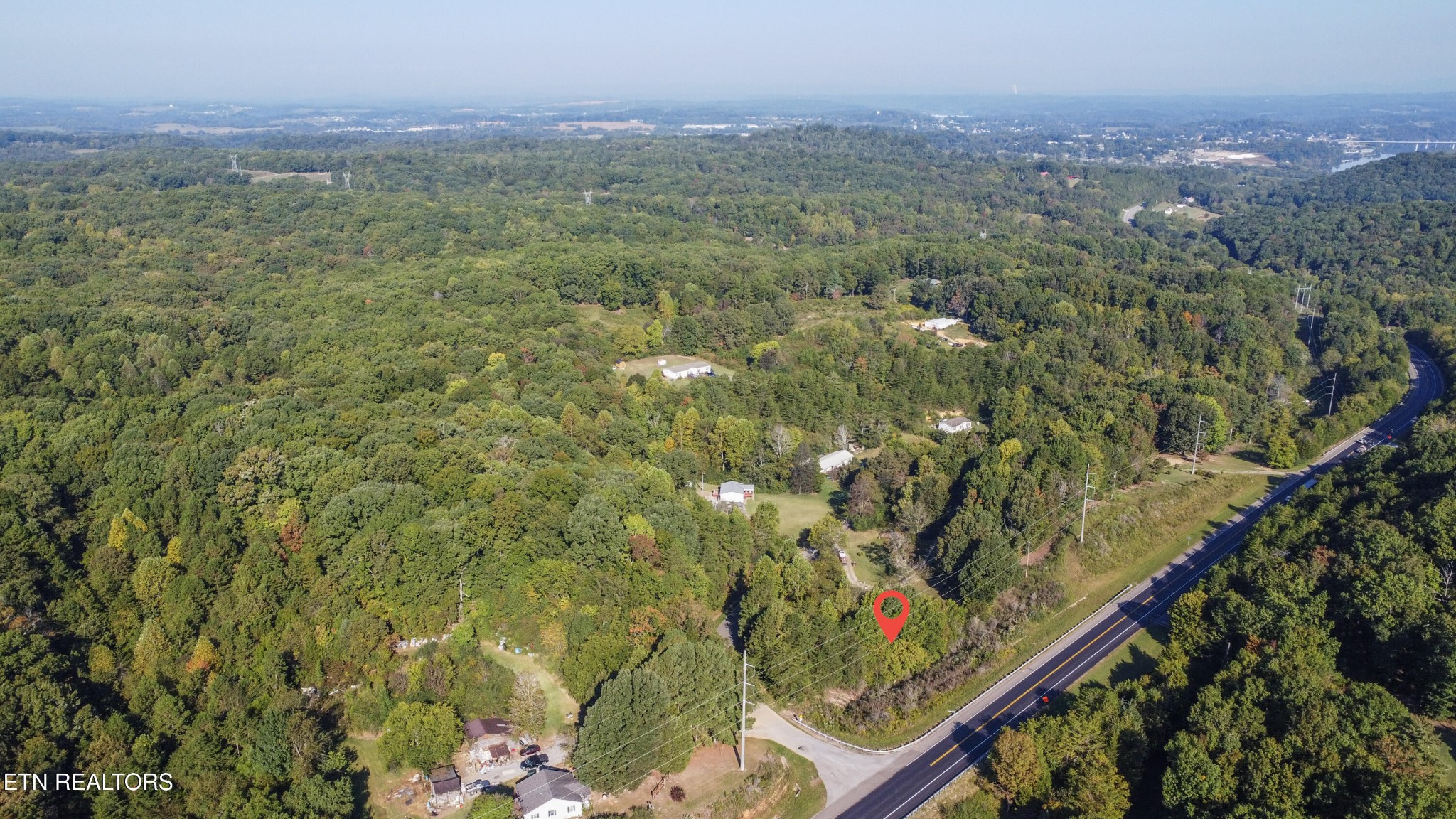 16511 Highway 72 Loudon, TN 37774 - Photo 8 of 21 a view of a yard with a lush green forest