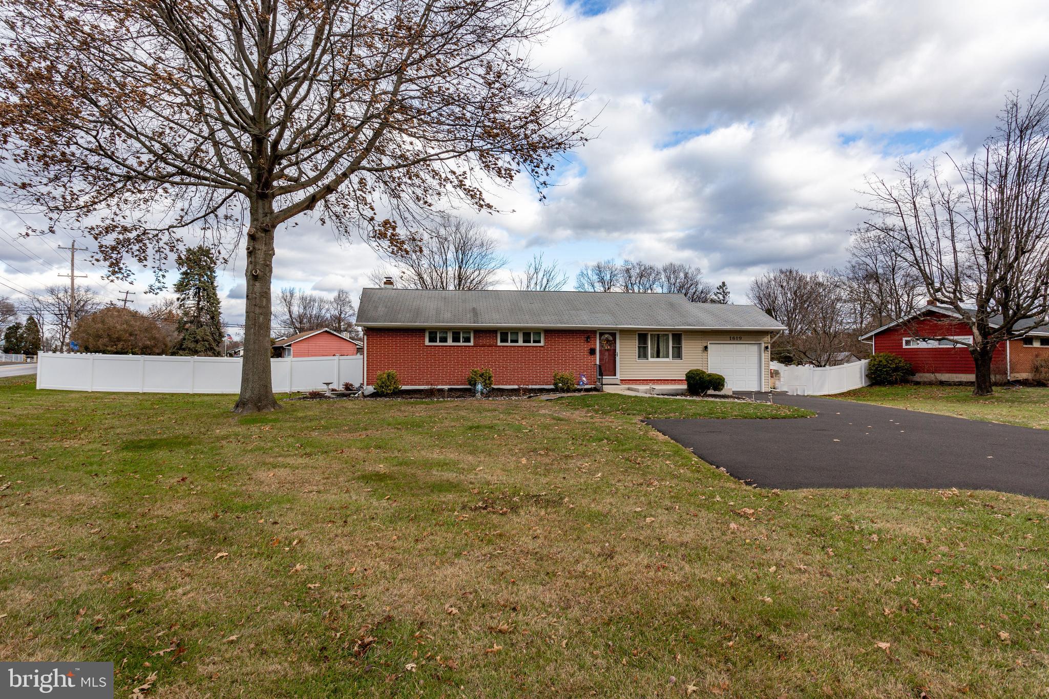 1619 West County Line Road Hatboro, PA 19040 - Photo 1 of 30 a view of outdoor space with garden and entertaining space
