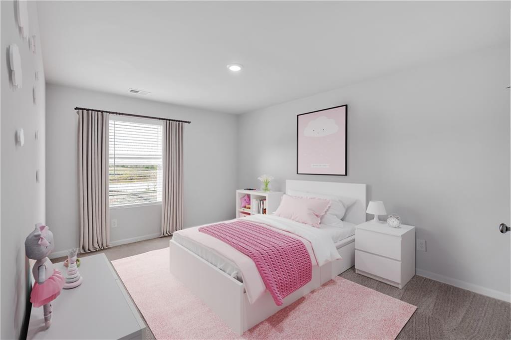 107 Lavender Circle Calhoun, GA 30701 - Photo 13 of 23 a bedroom with a bed and a window