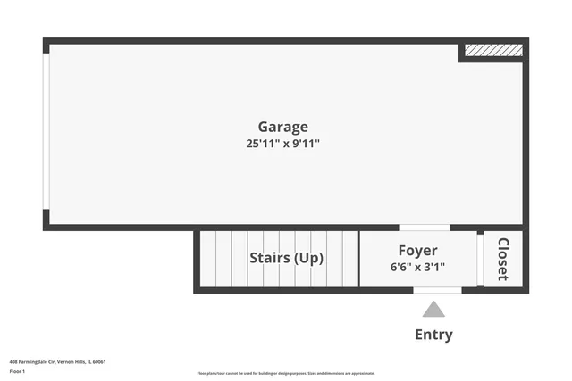 $209,000 | 408 Farmingdale Circle, Unit 408, Vernon Hills, IL 60061