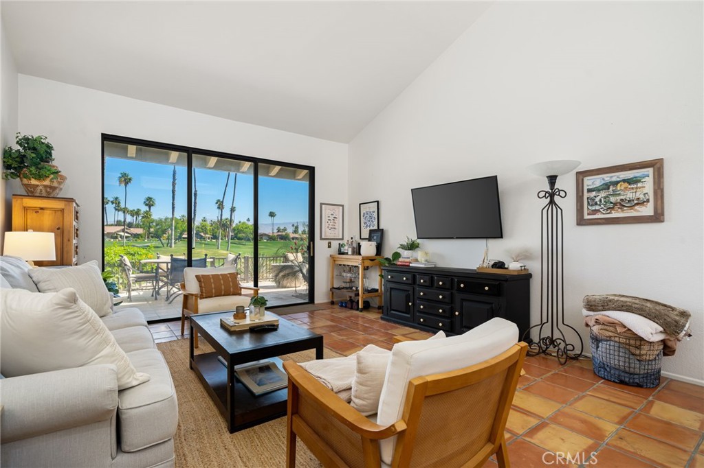 72 Old Ranch Road Palm Desert, CA 92211 - Photo 2 of 28 Living room with views