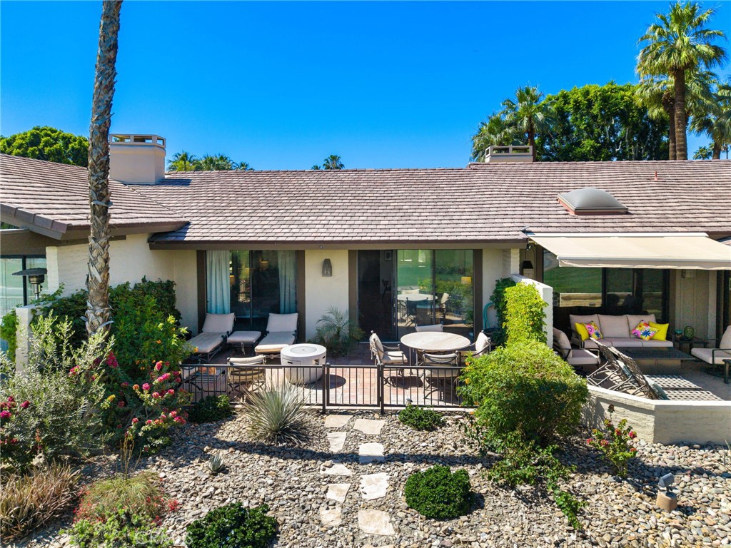 72 Old Ranch Road Palm Desert, CA 92211 - Photo 3 of 28 Back patio
