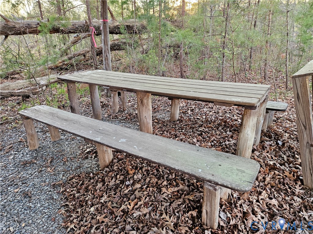 83.86-ac South James River Road Buckingham, VA 23921 - Photo 24 of 24 a view of a balcony with wooden fence