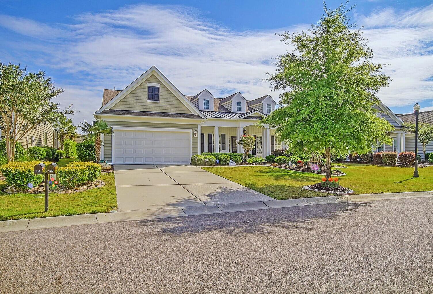 120 Tugboat Lane Summerville, SC 29486 - Photo 1 of 35 Front with flowers