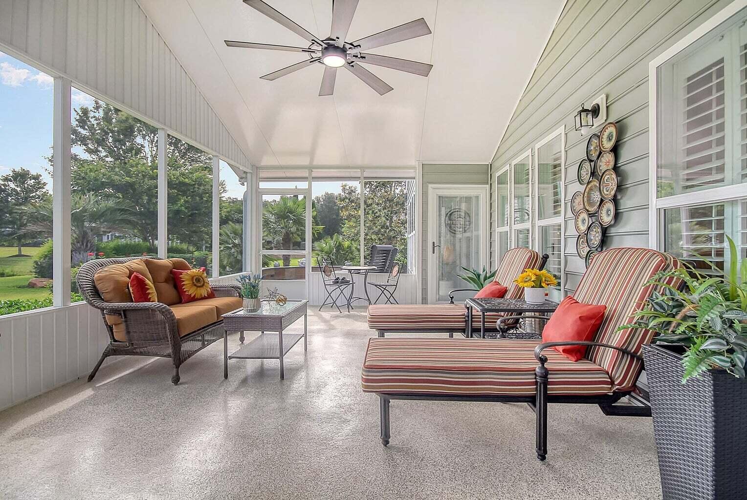 120 Tugboat Lane Summerville, SC 29486 - Photo 8 of 35 screened porch2