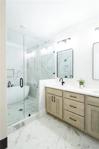 a living room with furniture a table and a window