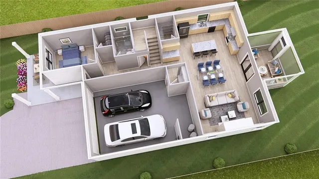 a view of a building