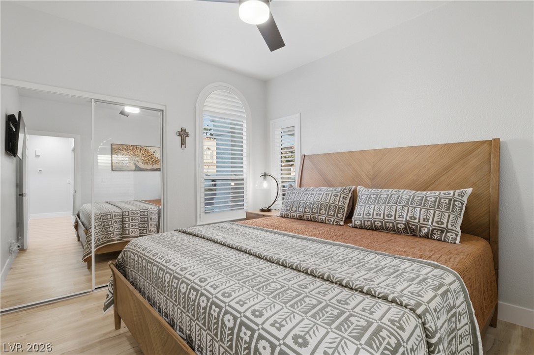 239 Highgate Street Henderson, NV 89074 - Photo 31 of 44 Generously sized secondary bedrooms offer comfort/flexibility, including a fully transformed secondary bathroom with contemporary finishes.