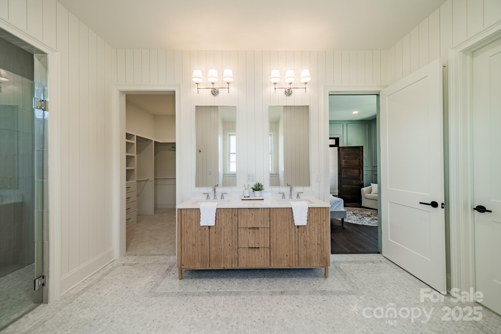 2346 Bridgewater Road, Unit 7 Rock Hill, SC 29730 - Photo 23 of 34 a large bathroom with a double vanity sink mirror and bathtub