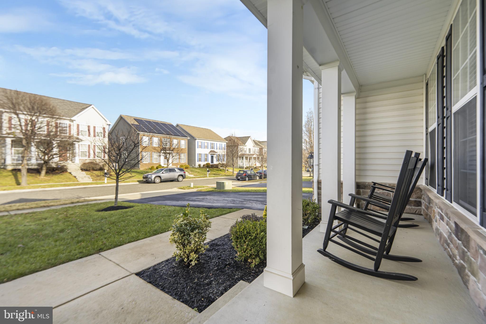 9709 Traver Street Bowie, MD 20721 - Photo 2 of 48 Charming porch view of a friendly neighborhood.