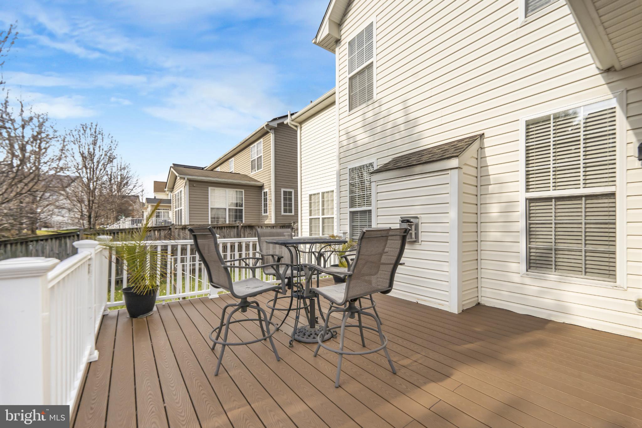 9709 Traver Street Bowie, MD 20721 - Photo 44 of 48 Charming deck for outdoor relaxation.