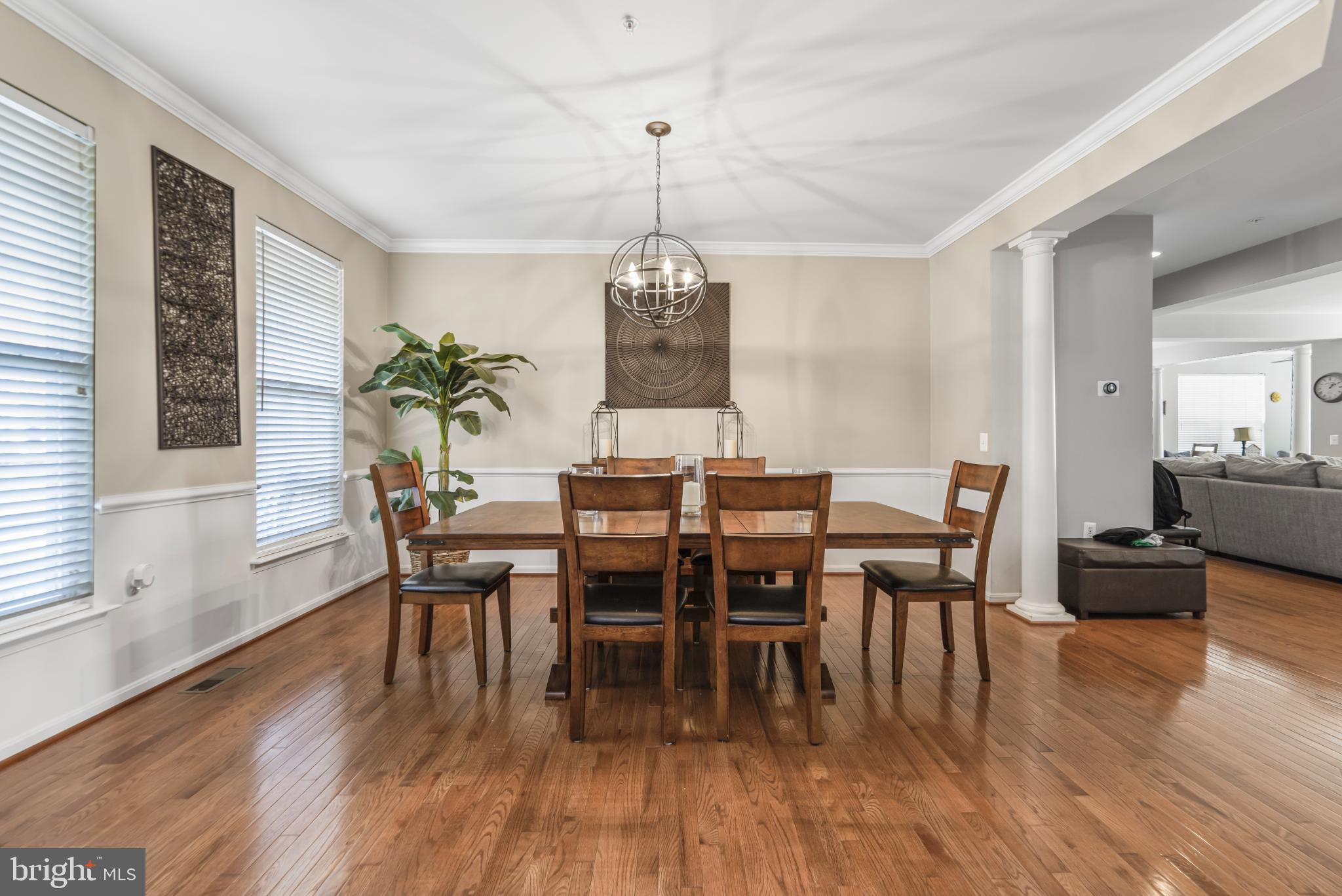 9709 Traver Street Bowie, MD 20721 - Photo 9 of 48 Elegant dining space with natural light.