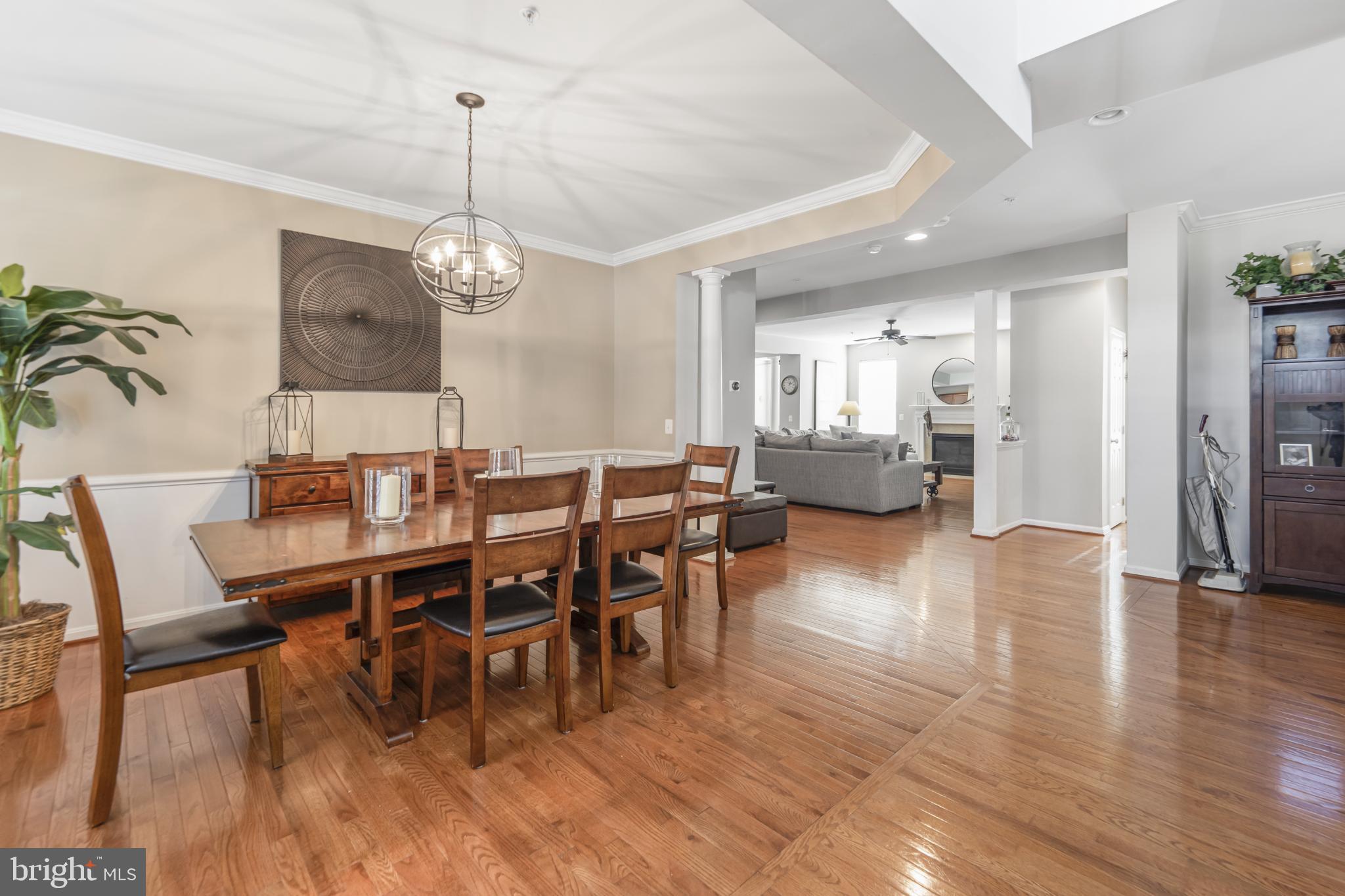 9709 Traver Street Bowie, MD 20721 - Photo 10 of 48 Elegant dining space with warm wood tones.