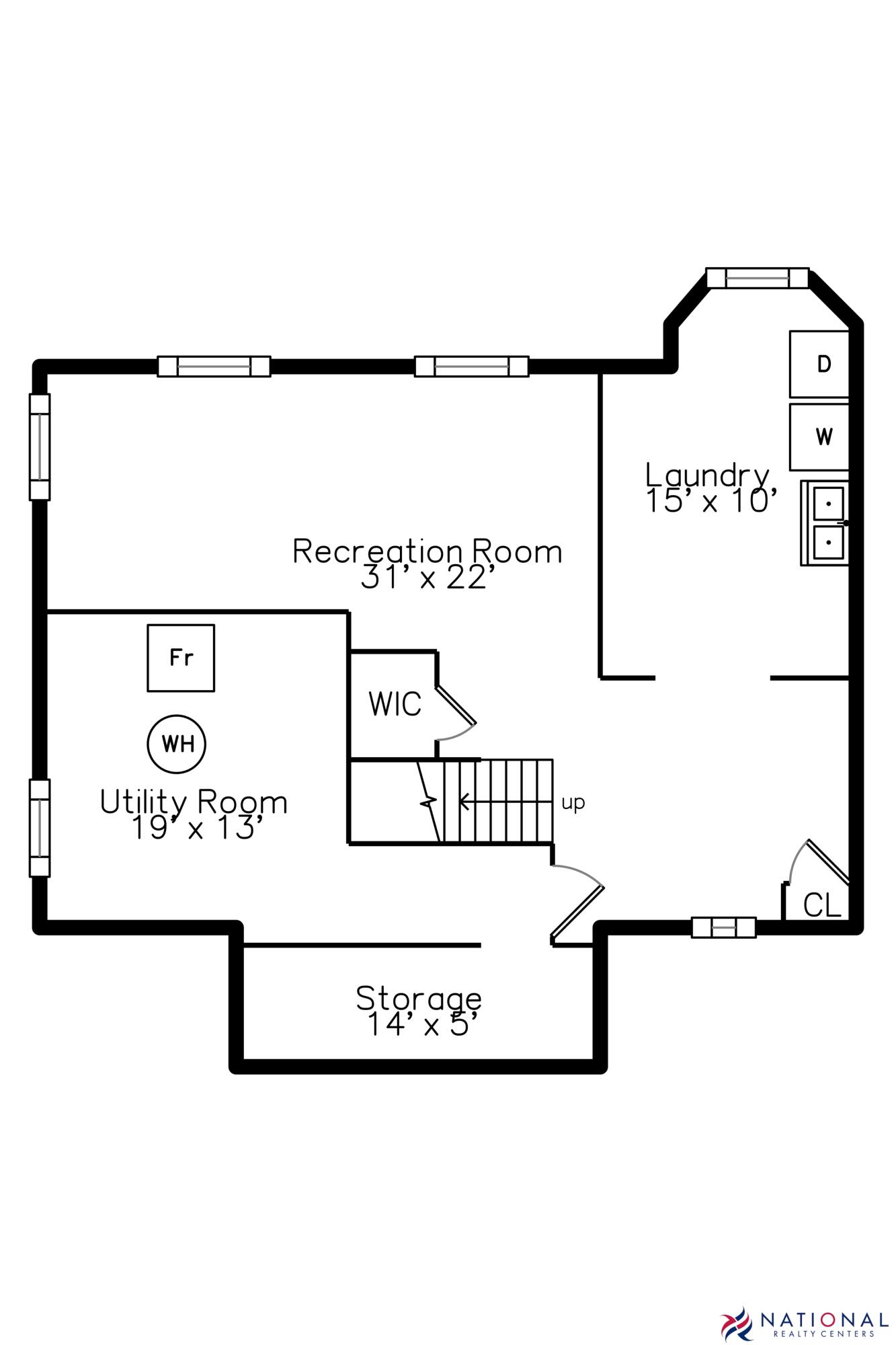 14844 Inkster Road Redford, MI 48239 - Photo 44 of 44 basement2_floorhc