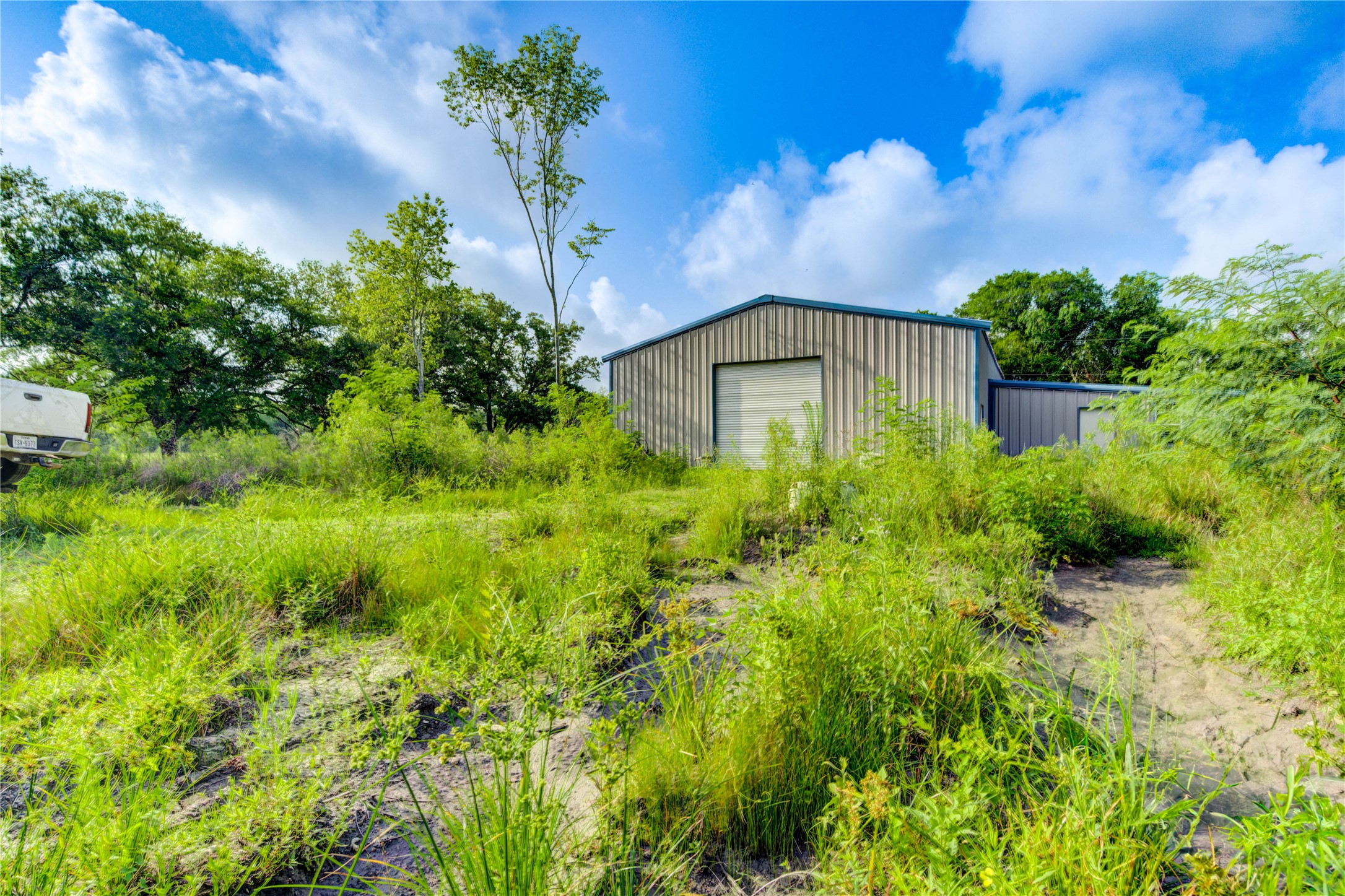 19650 Webb Alvin, TX 77511 - Photo 4 of 19 a view of a garden with a fountain