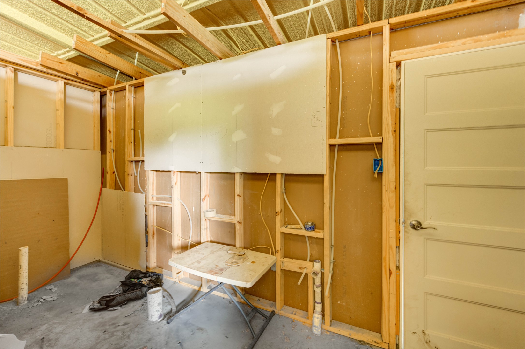 19650 Webb Alvin, TX 77511 - Photo 9 of 19 a view of a bathroom with a shower and a sink