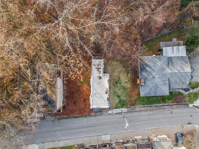 front view of house with a street
