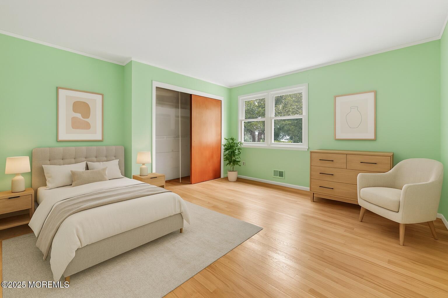 32 Woods Road Freehold, NJ 07728 - Photo 22 of 35 a bedroom with a bed and furniture