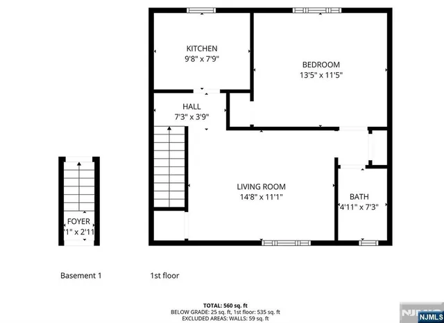 $1,800 | 28 Sheffield Avenue, Unit B17, Englewood, NJ 07631