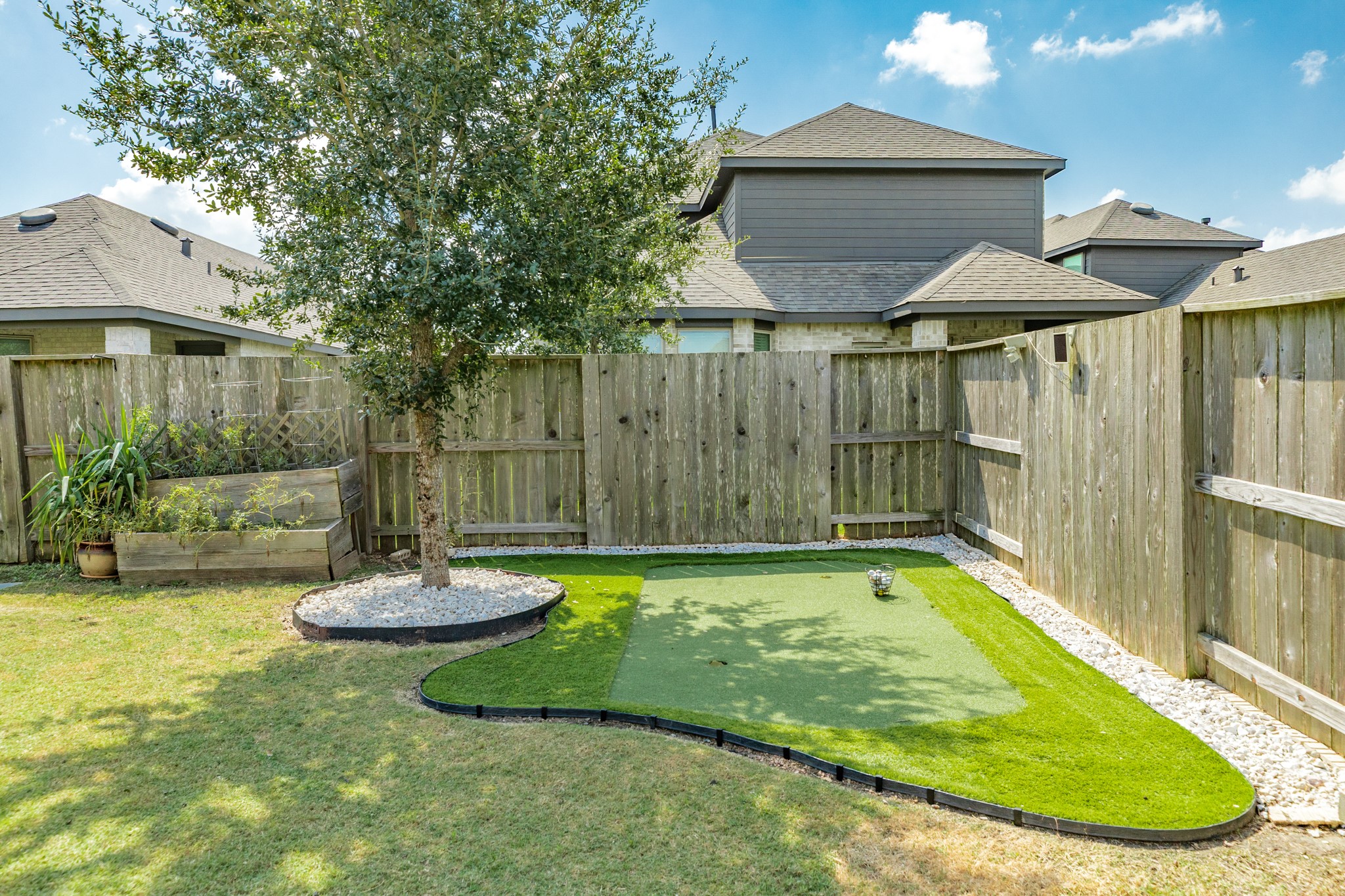 3706 Arpa Street Rosharon, TX 77583 - Photo 35 of 50 a view of a swimming pool and lounge chair
