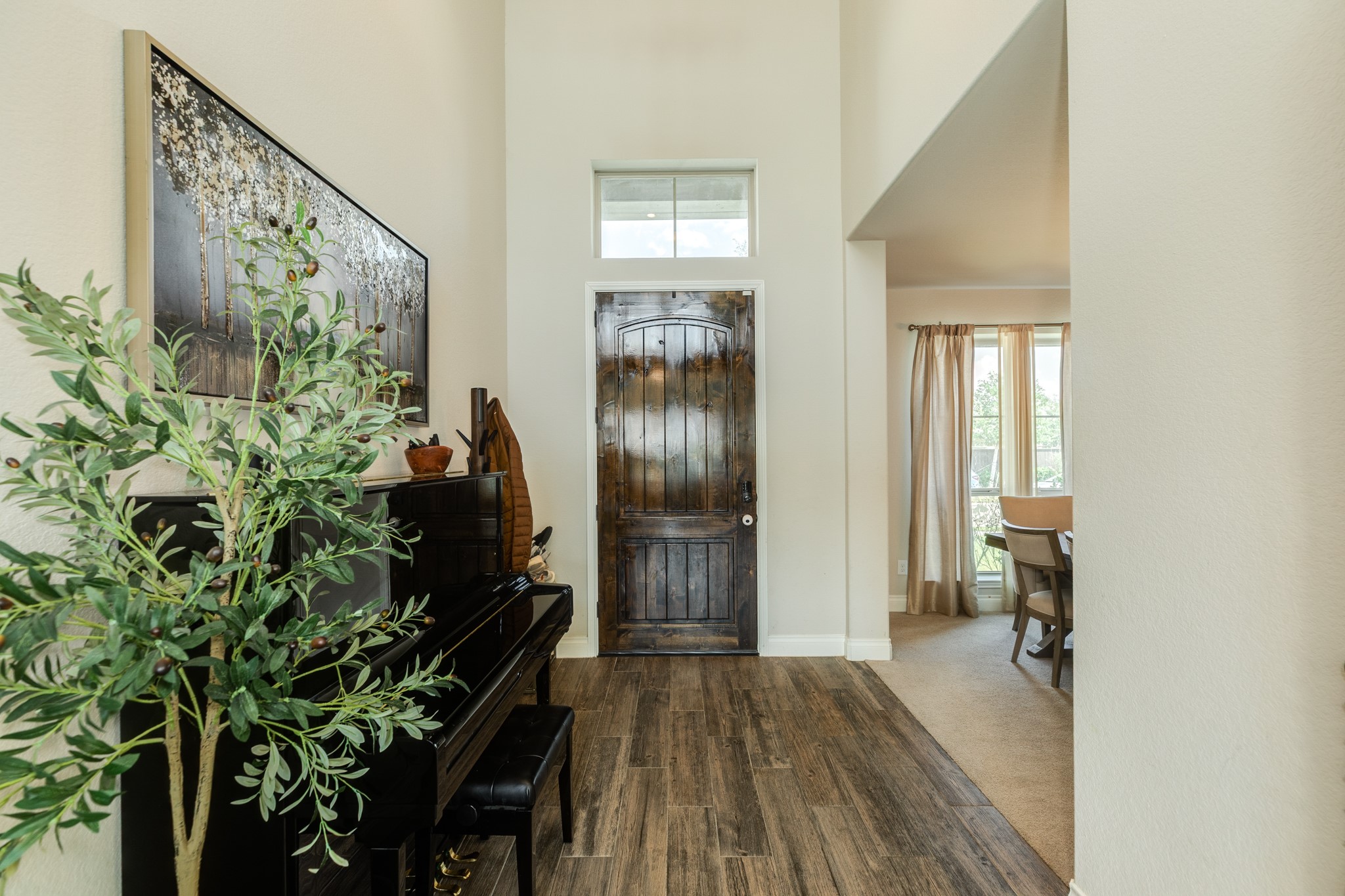 3706 Arpa Street Rosharon, TX 77583 - Photo 7 of 50 a view of entryway with wooden floor