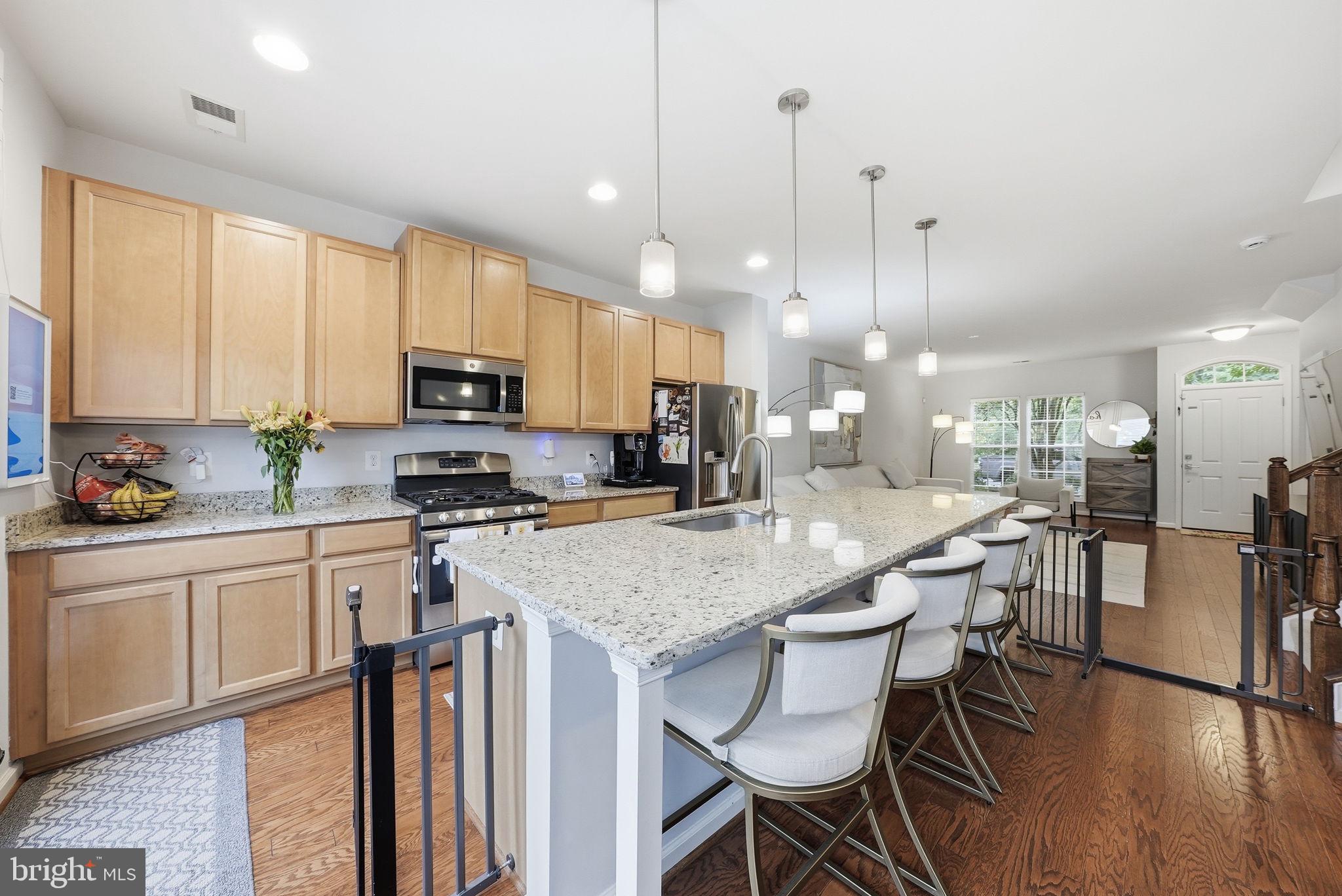 214 Shields Road Stafford, VA 22554 - Photo 12 of 47 Modern kitchen with elegant finishes.