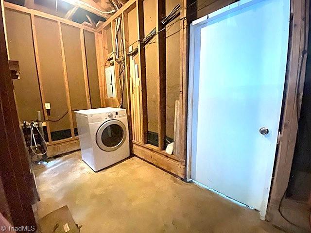 647 Hodgin Valley Road Pleasant Garden, NC 27313 - Photo 21 of 24 Utility Area in Garage with Backyard Entrance