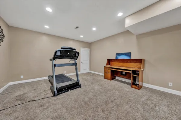 a view of city and mountain