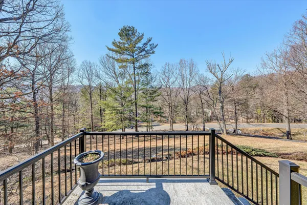 a bedroom with a bed and cabinets
