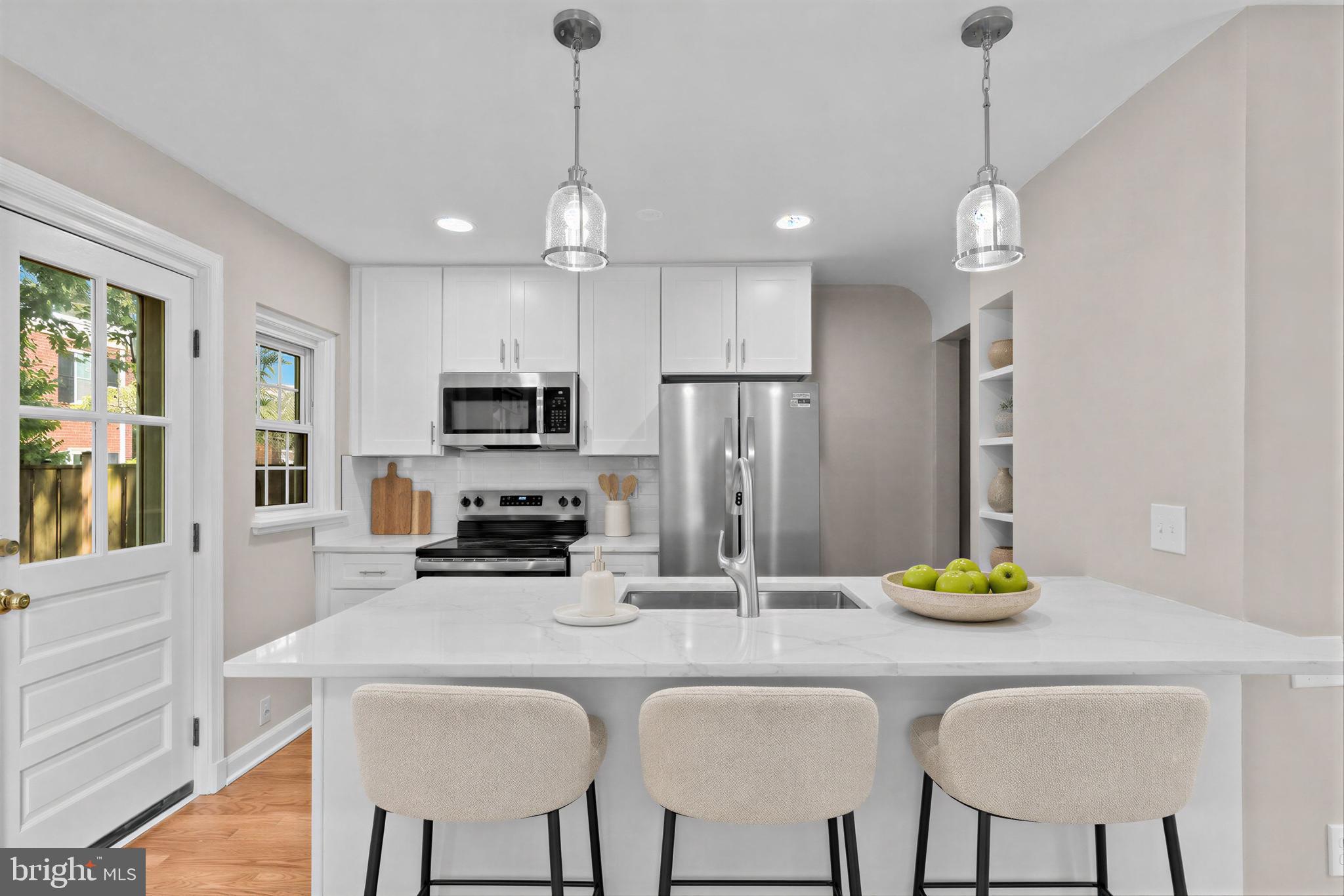 4239 32nd Road South Arlington, VA 22206 - Photo 11 of 29 Staged Kitchen area