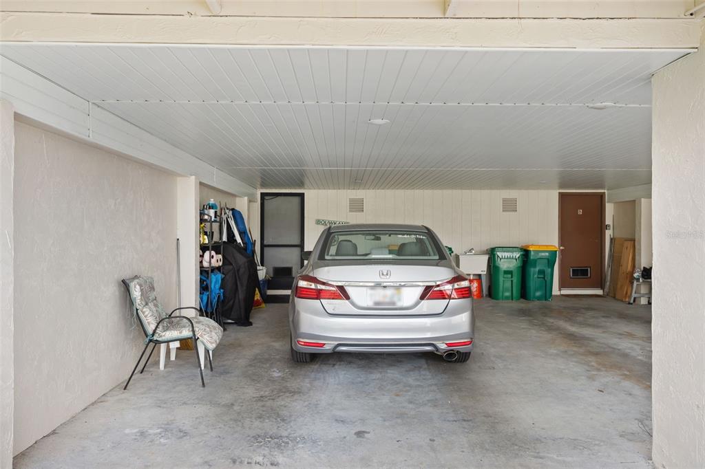 4260 Placida Road, Unit 17A Englewood, FL 34224 - Photo 30 of 34 a car parked in garage