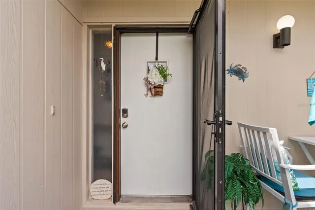 a view of an entryway