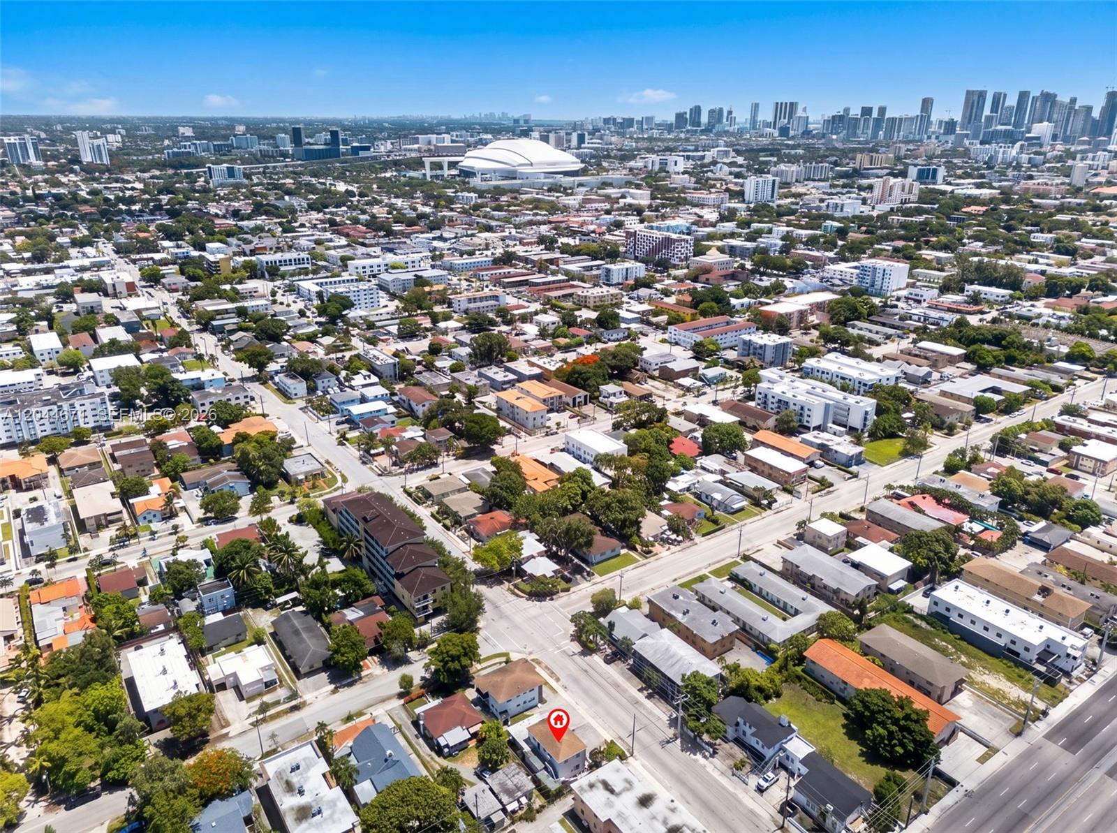 1900 Southwest 6th Street, Unit 6 Miami, FL 33135 - Photo 19 of 20 an aerial view of a city
