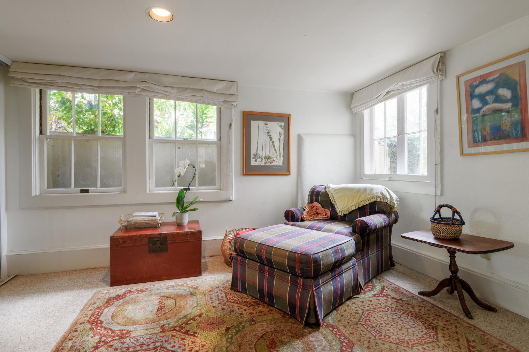 1833 Santa Barbara Street Santa Barbara, CA 93101 - Photo 23 of 35 a bedroom with bed and windows