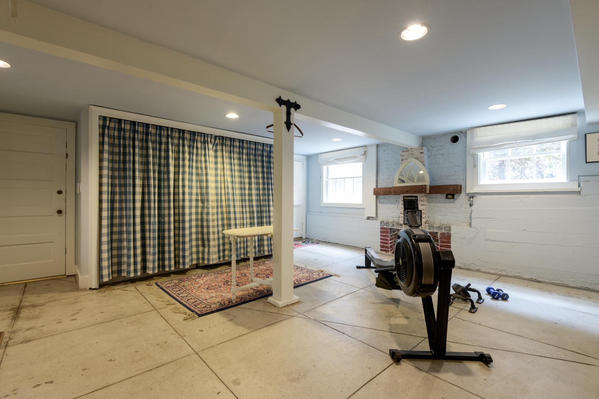 1833 Santa Barbara Street Santa Barbara, CA 93101 - Photo 24 of 35 Lower Level ~ Gym, Den, Guest Suite