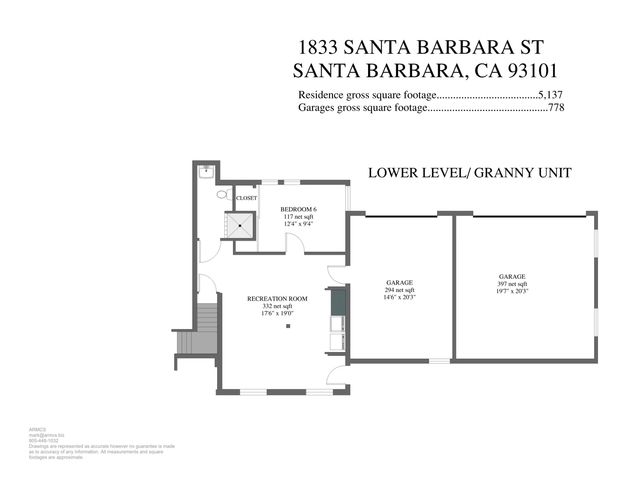 $3,995,000 | 1833 Santa Barbara Street, Santa Barbara, CA 93101
