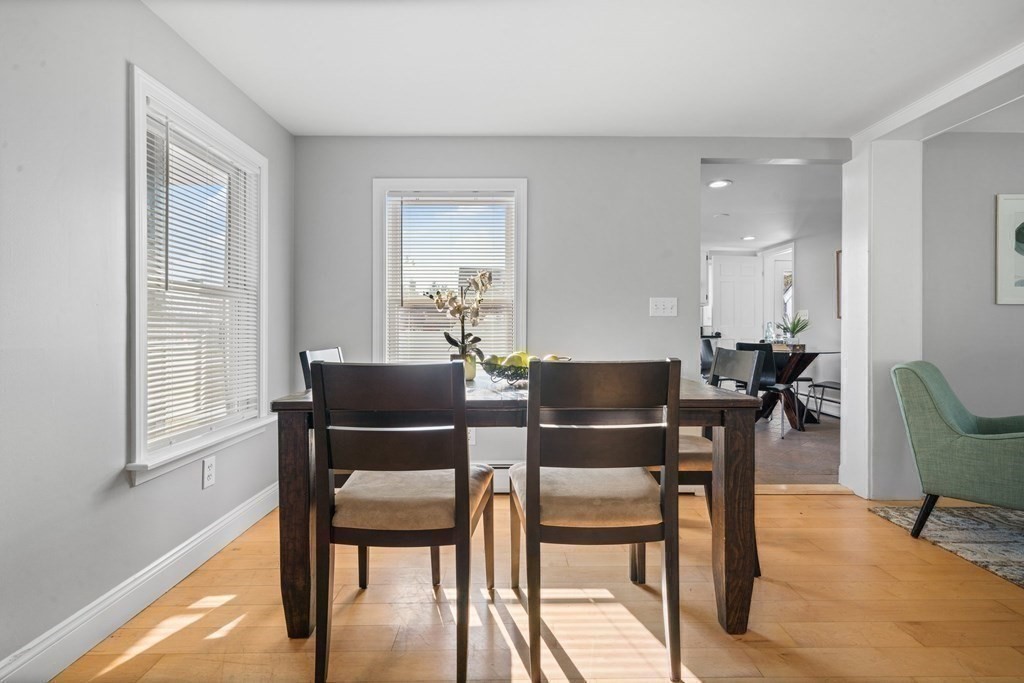 81 West Main Street Merrimac, MA 01860 - Photo 13 of 28 a view of a dining room with furniture window and wooden floor