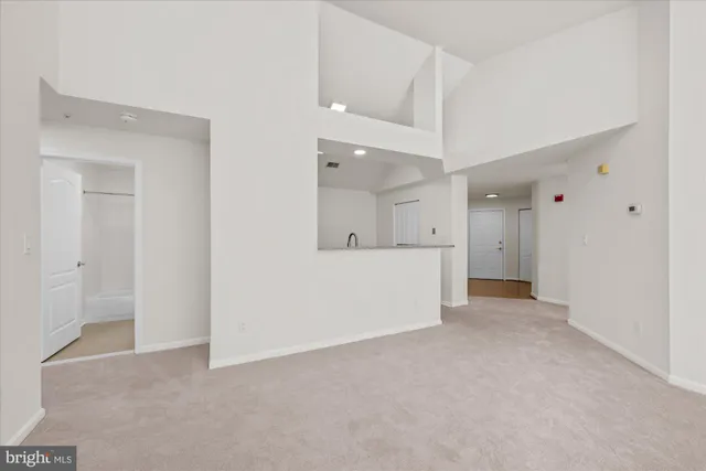 a view of a kitchen with a sink
