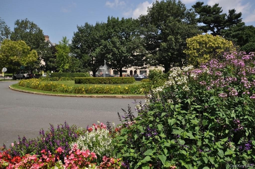 949 Palmer Road, Unit 6H Bronxville, NY 10708 - Photo 45 of 48 a view of a garden with a flower garden